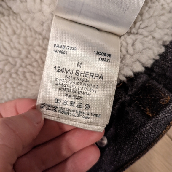 Wrangler Sherpa-Lined Denim Jacket - Picture 3 of 10